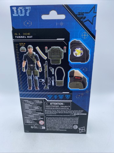 Figura exclusiva de Walmart Hasbro GI Joe Classified #107 Tunnel Rat Night Force - Imagen 6 de 9