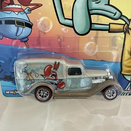2014 Hot Wheels Pop Culture Nickelodeon 34 Dodge Delivery (SpongeBob SquarePants - Picture 2 of 4