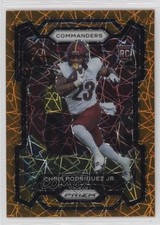 2023 Panini Prizm Rookies Lazer Prizm Chris Rodriguez Jr #398 17kh