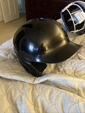 Champro HX Black Batting Helmet Medium Junior Head Size 6.5 -7