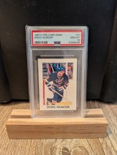 1987 O-Pee-Chee Minis Doug Gilmour  #11 PSA 10 Gem MT Pop 11 Blues