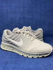 2017 Mens Nike Air Max Pure Platinum Off White Wolf Grey White Used Size 13 Rare Nike Air Max 2017 Pure Platinum Wolf Grey-White 849560-009  main image 3