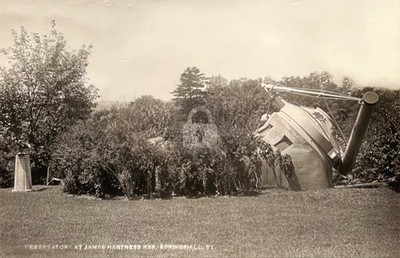 c1912 Observatory James Hartness Springfield VT RPPC Photo Postcard COPY