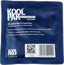 Koolpak Luxury Reusable Hot and Cold Pack 13 x 14cm