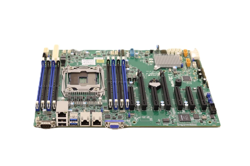 Placa-mãe para servidor SuperMicro X10SRL-F DDR4 soquete LGA 2011 ATX testada funcionando - Imagem 2 de 4