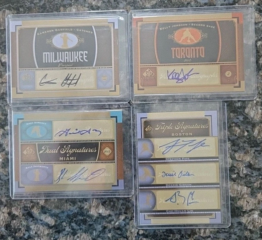 Huge Lot of 16 - 2012 Upper Deck SP Signature Edition ROOKIE/VET AUTO Autograph - Image 3 of 4