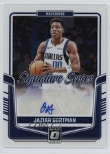 2024-25 Panini Donruss Optic Signature Series Jazian Gortman #SS-GOT Auto 16ki