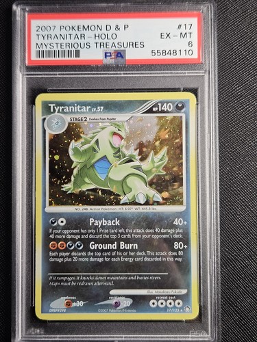 Tyranitar graded PSA 6 for sale on eBay