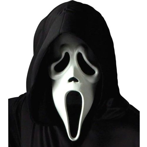Scream Ghost Face Mask Halloween Horror Fancy Dress Costume Screaming Killer Set - Picture 2 of 4