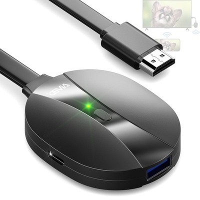 4K Output Wireless HDMI Display Dongle Adapter 216060Hz Ultra HD, Miracast Ad...