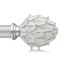Curtain Rods for Windows 28 to 48 Inches 6/8 Inch Diameter Adjustable Drapery...