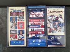 2025/2026 NY Rangers SGA Commemorative Tickets Bundle