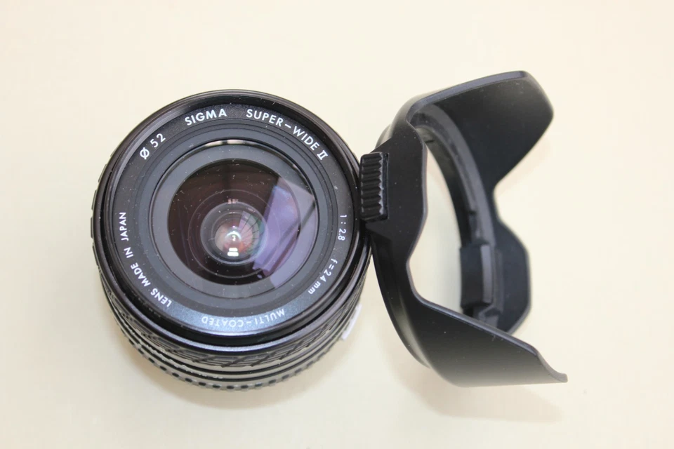 Sigma 24mm super-wide II lens with Olympus OM mount - Image 4 of 4