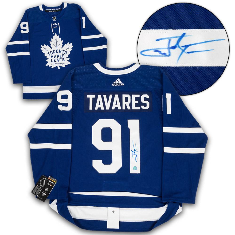 Adidas John Tavares Autographed Jersey John Tavares Toronto Maple