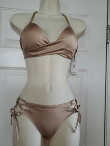 mustard yellow bikini set