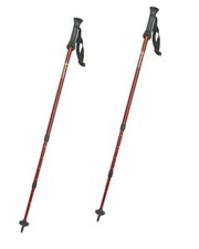 2 pack 4.5' Telescoping Elevation Trekking Pole Adjustable Hiking Walking Stick