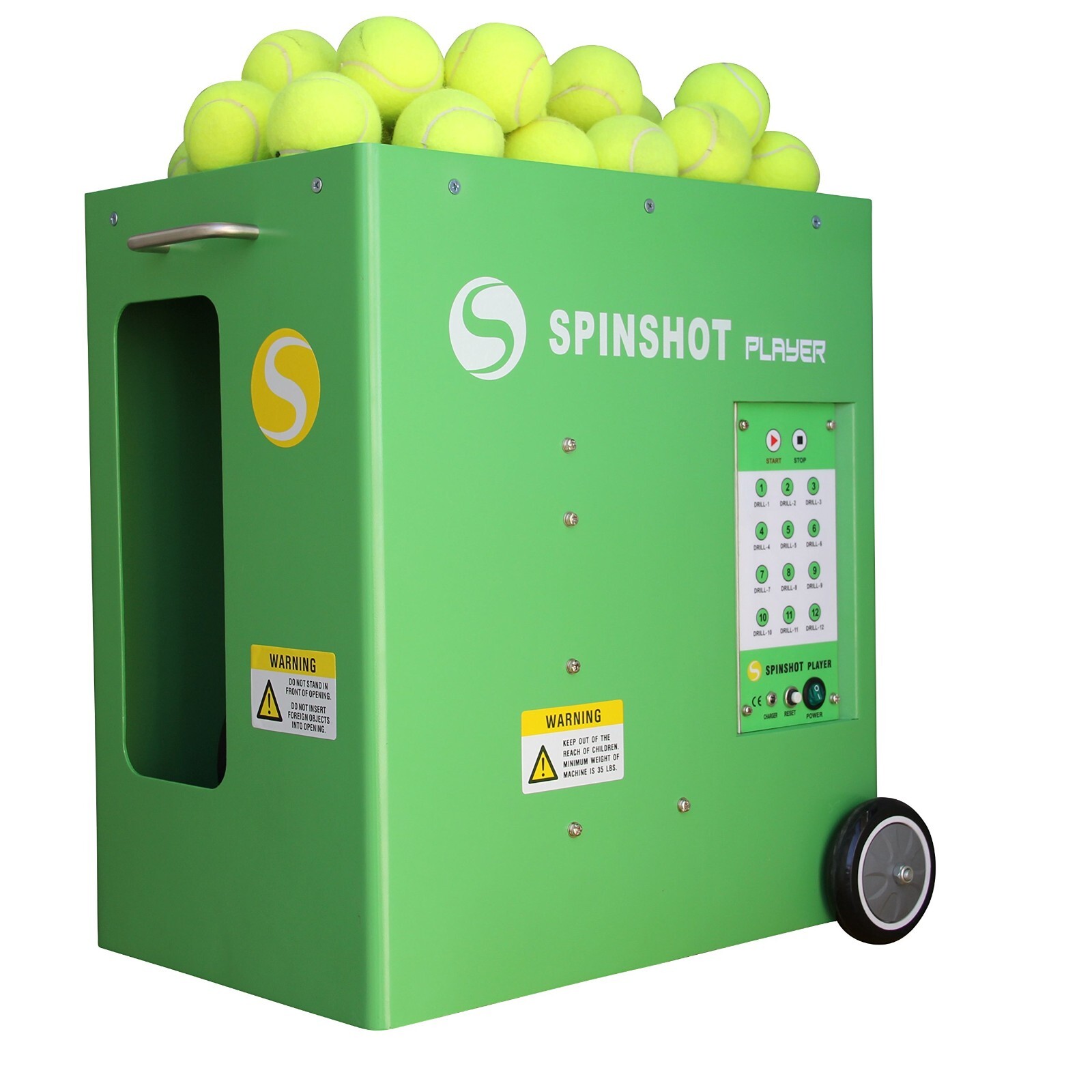 SpinShot Player Tennis Ball MachineNew Open Box See Pictures eBay