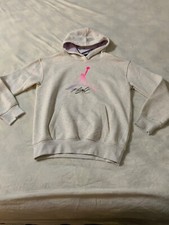 NWT GIRLS JORDAN JUMPMAN FLIGHT PULLOVER HOODIE LARGE