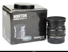 Lens Voigtlander Nokton 50mm f/1.5 Aspherical for Leica screw 39  Leica M
