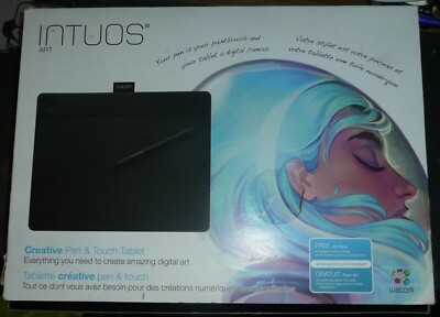 Wacom Intuos Art Creative Pen Tablet CTH-690 USB Digital Drawing Tablet Slate