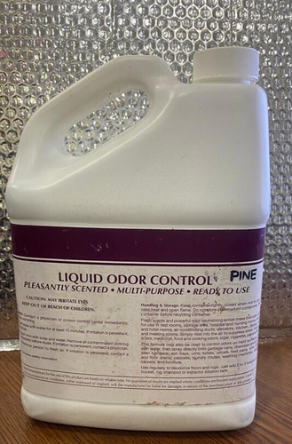 LIQUID ODOR CONTROL PLEASANTLY SCENTED PINE ~1 GAL | eBay