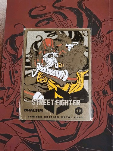 New! Round 2 Fight - Street Fighter 6 Limited Edition Metal Card Set - Picture 5 of 13