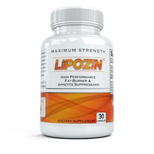 MOST EXTREME FAT BURNER  APPETITE SUPRESSANT: Lipozin Weight Loss Pills, 30 ct.