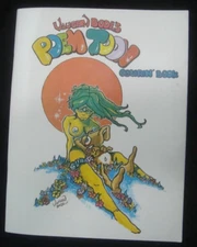 VAUGHN BODE'S POEM TOONS COLORIN BOOK LIMITED ED. SIGNED MARK BODE + SKETCH TMNT