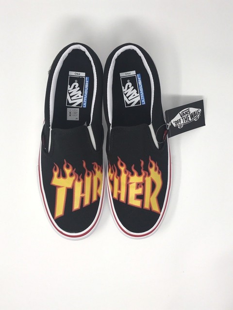 vans thrasher slip on