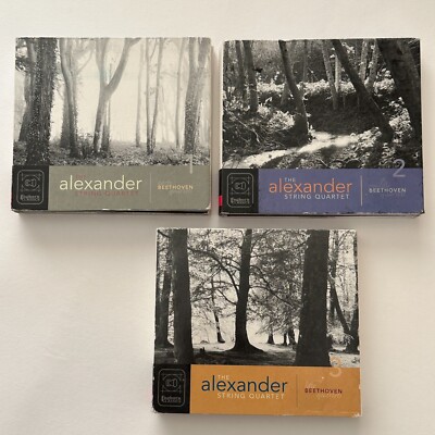 Alexander String Quartet - Beethoven Complete String Quartets 9 CD Set - SAC