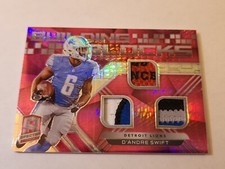 D'Andre Swift Detroit Lions 2020 Spectra Building Blocks RC #BB-9 Neon Pink #/15