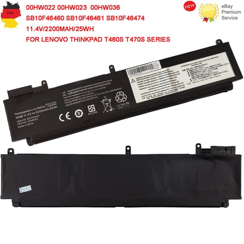 00HW022 00HW023 00HW036 00HW037 SB10F46475 Batterie AKKU für Lenovo