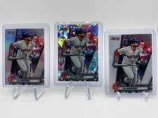 2019 Bowmans Best JD Martinez Atomic Refractor,  Refractor & Base Boston Redsox