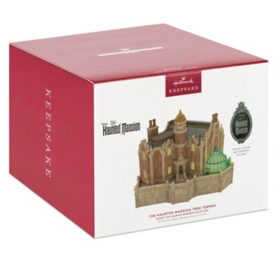 Disney Hallmark Keepsake - The Haunted Mansion Tree Topper - 2023 **Brand New