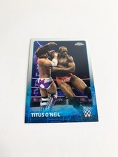 Titus O'Neil 2015 Topps Chrome WWE Base Card # 70