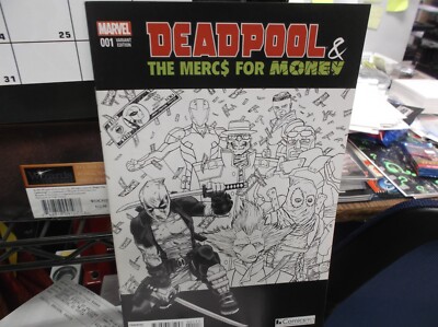 DEADPOOL & THE MERCS FOR MONEY #1 (2016) ComicsPro Variant Cover