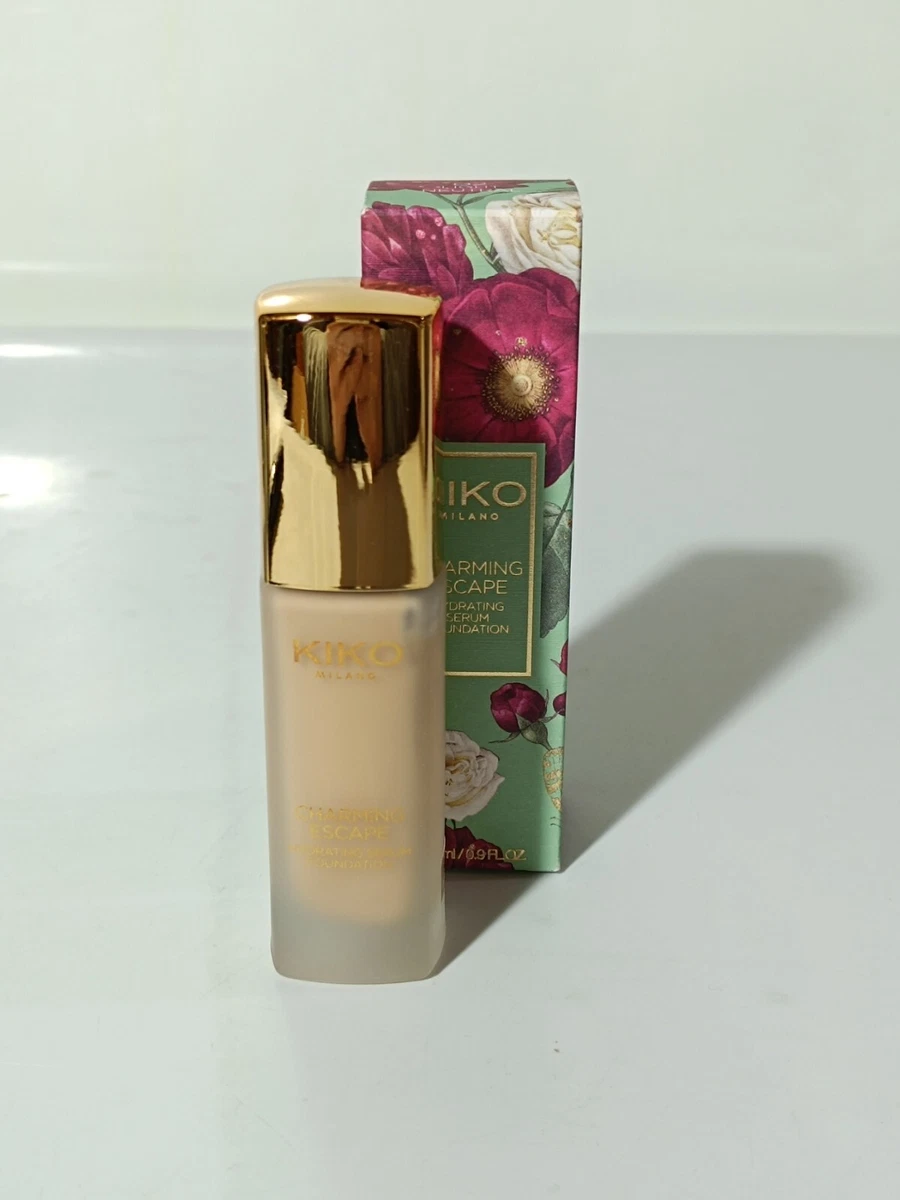 Kiko Milano Charming Escape Hydrating Serum Foundation 27ml (02  