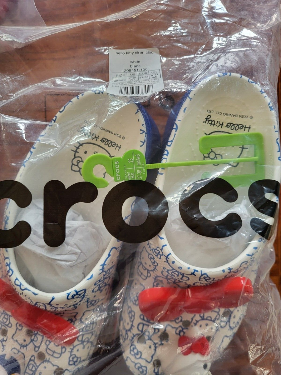 Crocs Hello Kitty 50th Anniversary Blue Glitter High Crocs Crocs Hello Kitty 50th Anniversary Blue Glitter High Crocs