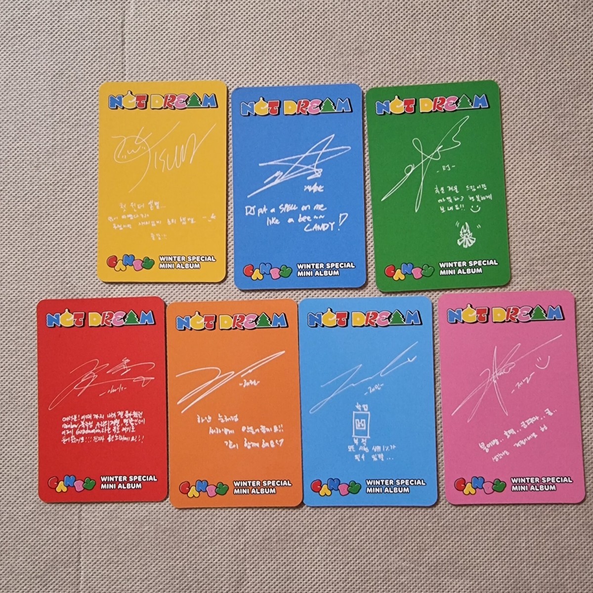 NCT DREAM Official Winter Special Album CANDY Digipack Ver