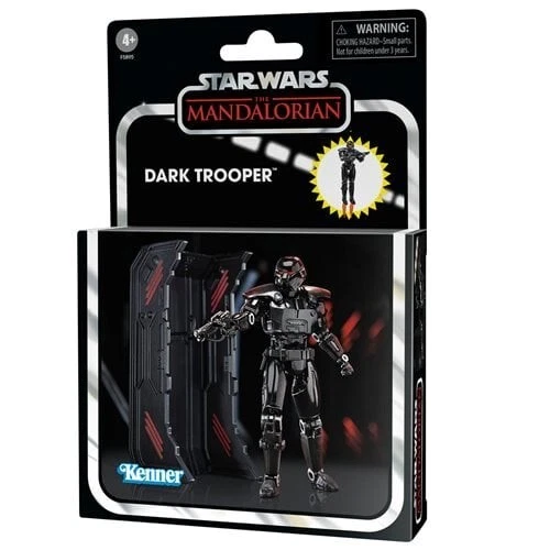 Mandalorian Dark Trooper Deluxe Star Wars Figure 3.75 Vintage Collection TVC MOC