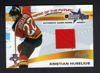 2001-02 Bowman YoungStars Relics #JKH Kristian Huselius Florida Panthers Jersey
