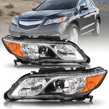 For 2013-2015 Acura RDX Halogen OE Headlights Assembly Headlamps Pair 13-15