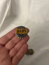 Vintage Rare Dad's Root Beer Soda Bottle Cap Uncrimped Cork Unused Old Stock