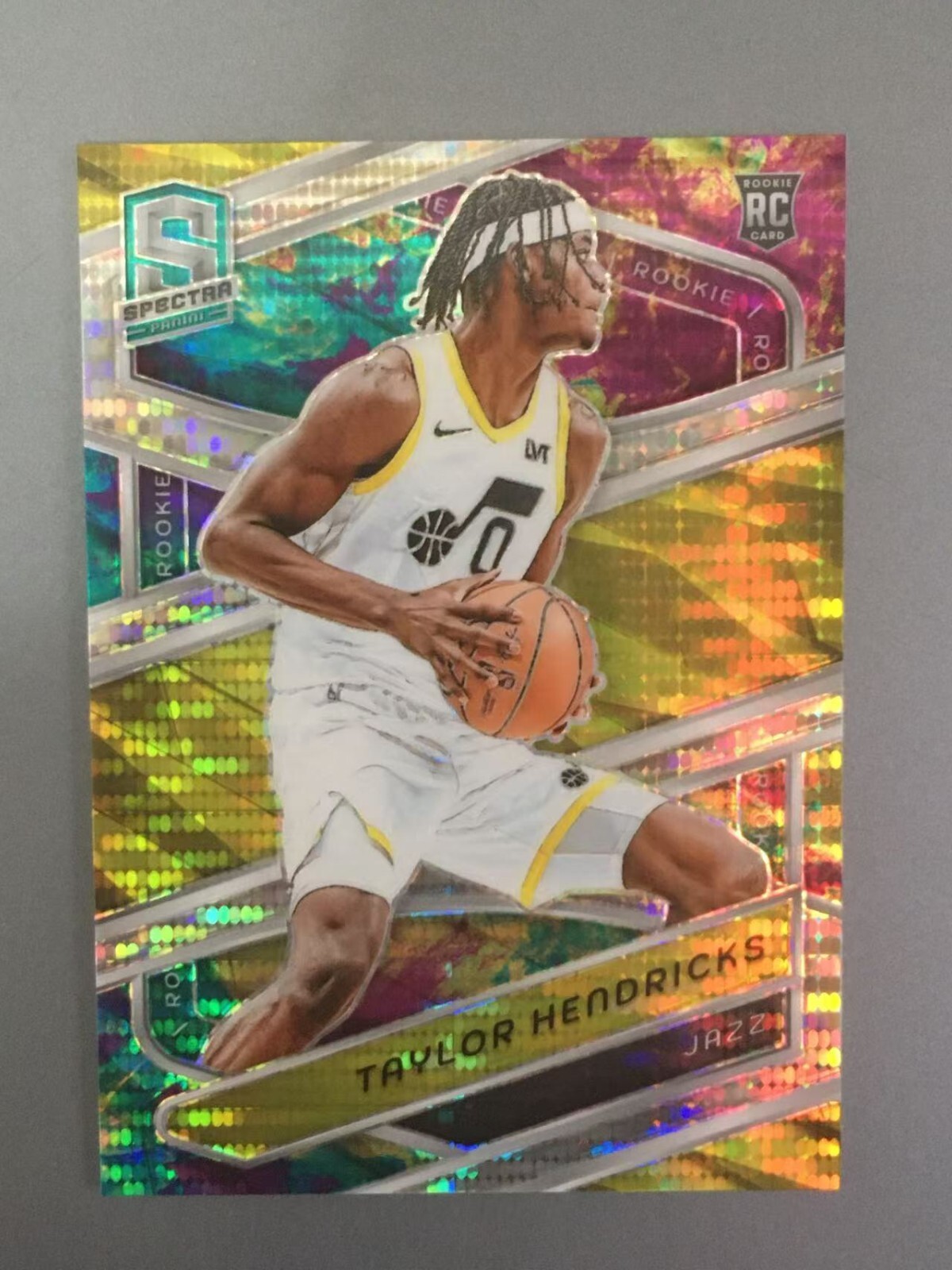 Taylor Hendricks 2023-24 Panini Spectra Celestial Prizm /125 RC #174