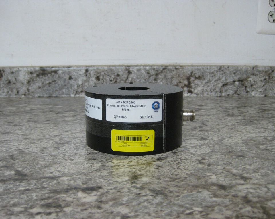 ARA ICP2400 100kHz400MHz Bulk Current Injection Probe Used Free