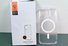 Spigen - Ultra Hybrid (MagFit) - iPhone 15 Pro Case - Frost Clear - OpenBox