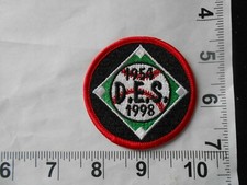D.E.S. 1954-1998 Baseball Patch        free shipping
