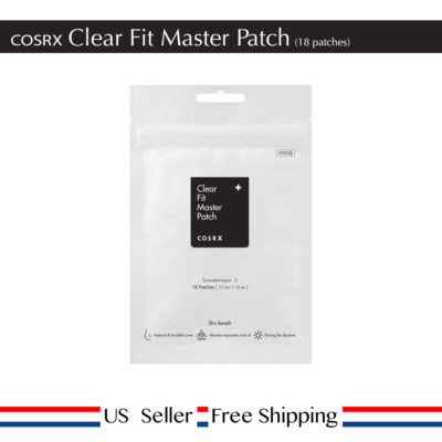 Cosrx Clear Fit Master Patch 18 patches Acne Patch [ US Seller ] 