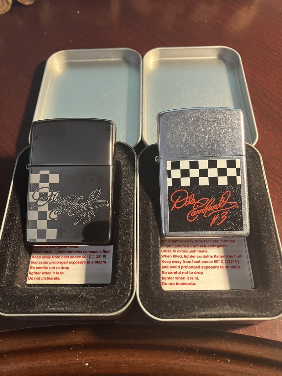 ZIPPO Laser Unfired Dale Earnhardt Sr #3 Nascar Champion