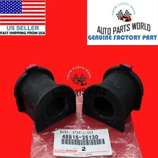 GENUINE OEM TOYOTA 10-21 4RUNNER FJ FRONT STABILIZER BAR BUSHING SET 48815-35130
